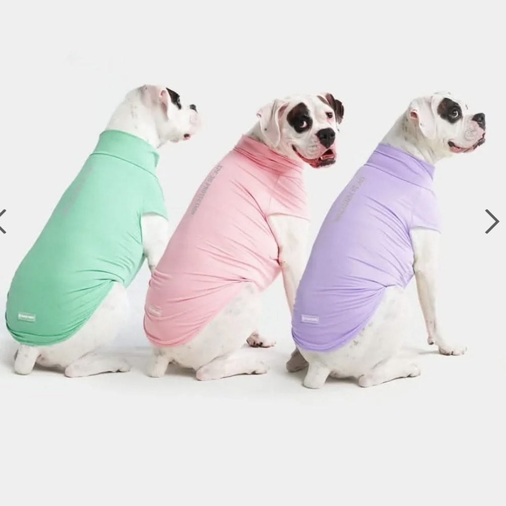Spark Paws Tshirt Set - Green, Pink, and Purple